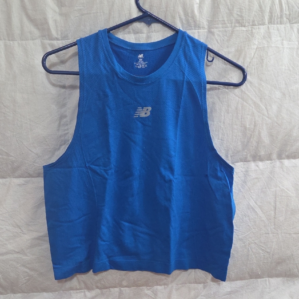 New Balance Royal Blue Sleeveless Top